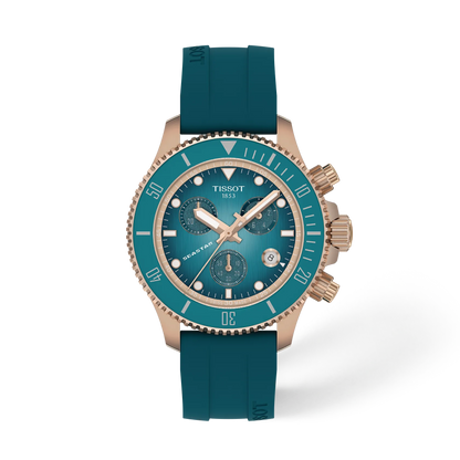 Seiko Tissot Seastar 1000 Quartz Chronograph 38Mm T1202173704100