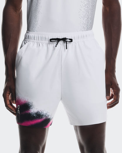 On Court Shorts White | Black