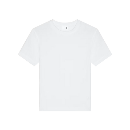 On All-Day Ribbed T-Shirt White (Women'S)