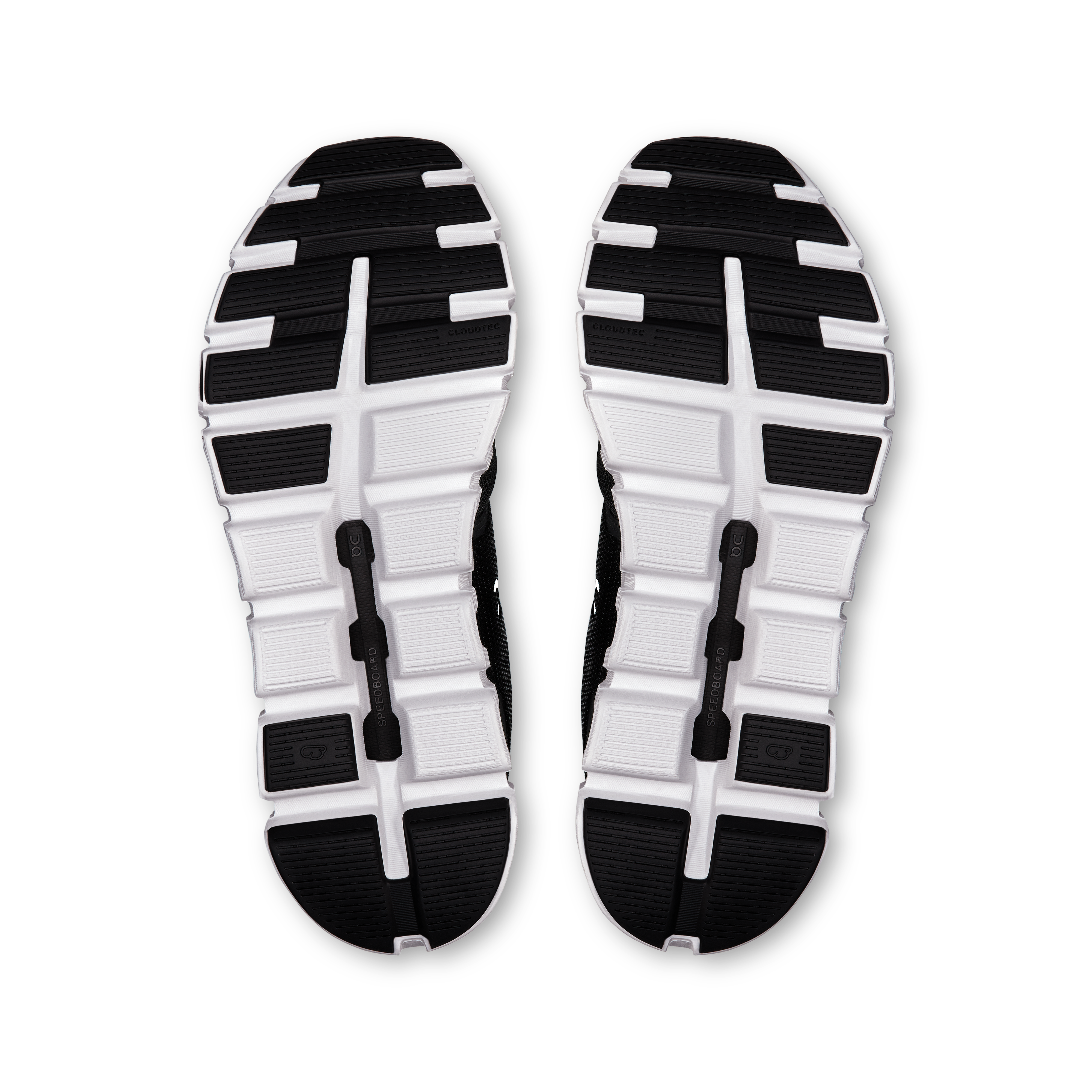 On Cloud 6 Wide Black White (Women'S)