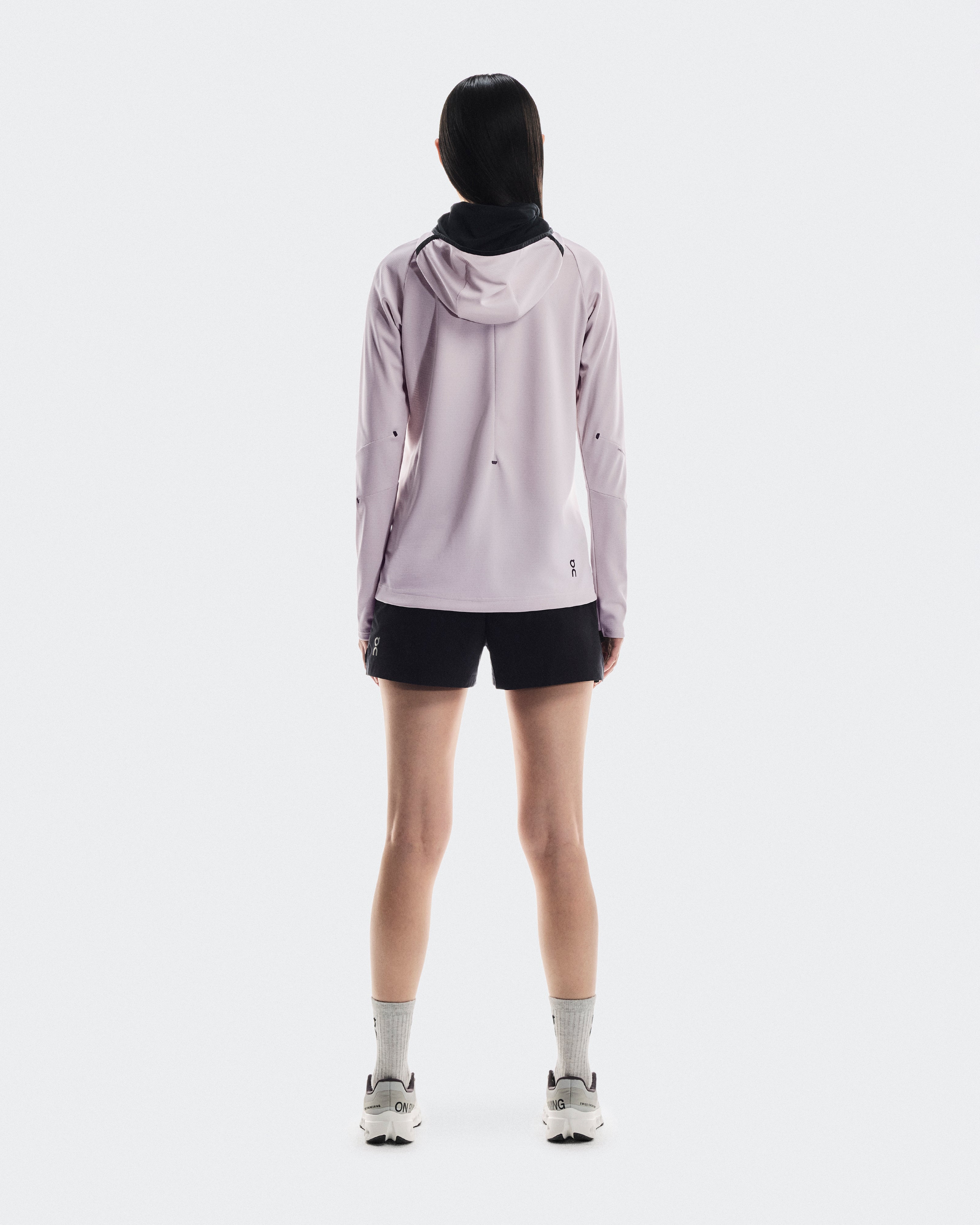 on climate zip hoodie Mauve (Women's)