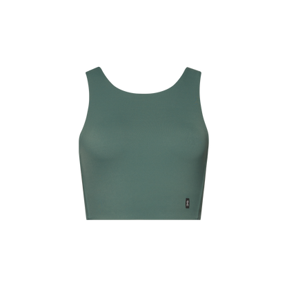 On Core 2-in-1 Crop Olive (Women's)