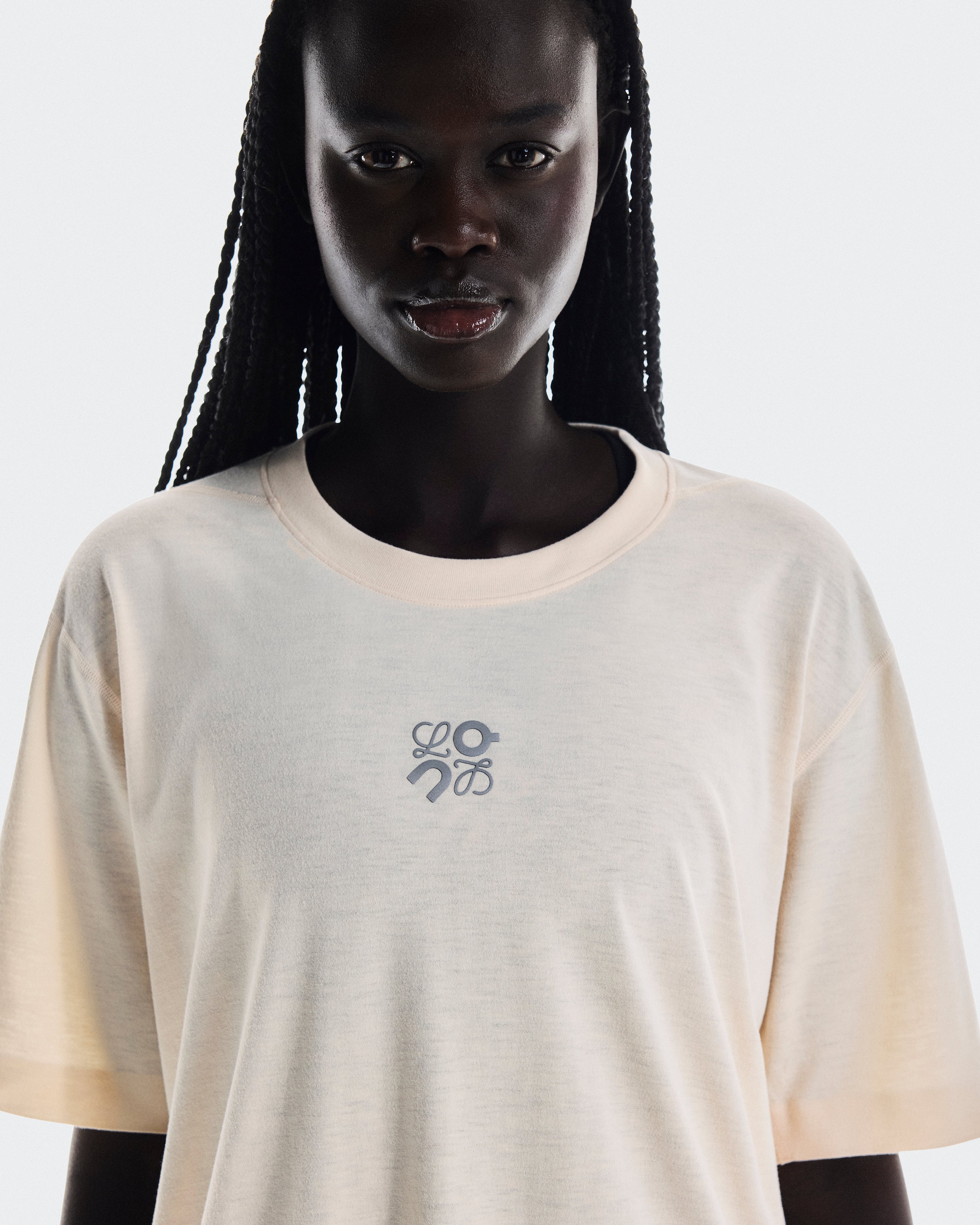 On Active T-Shirt Loewe Ivory