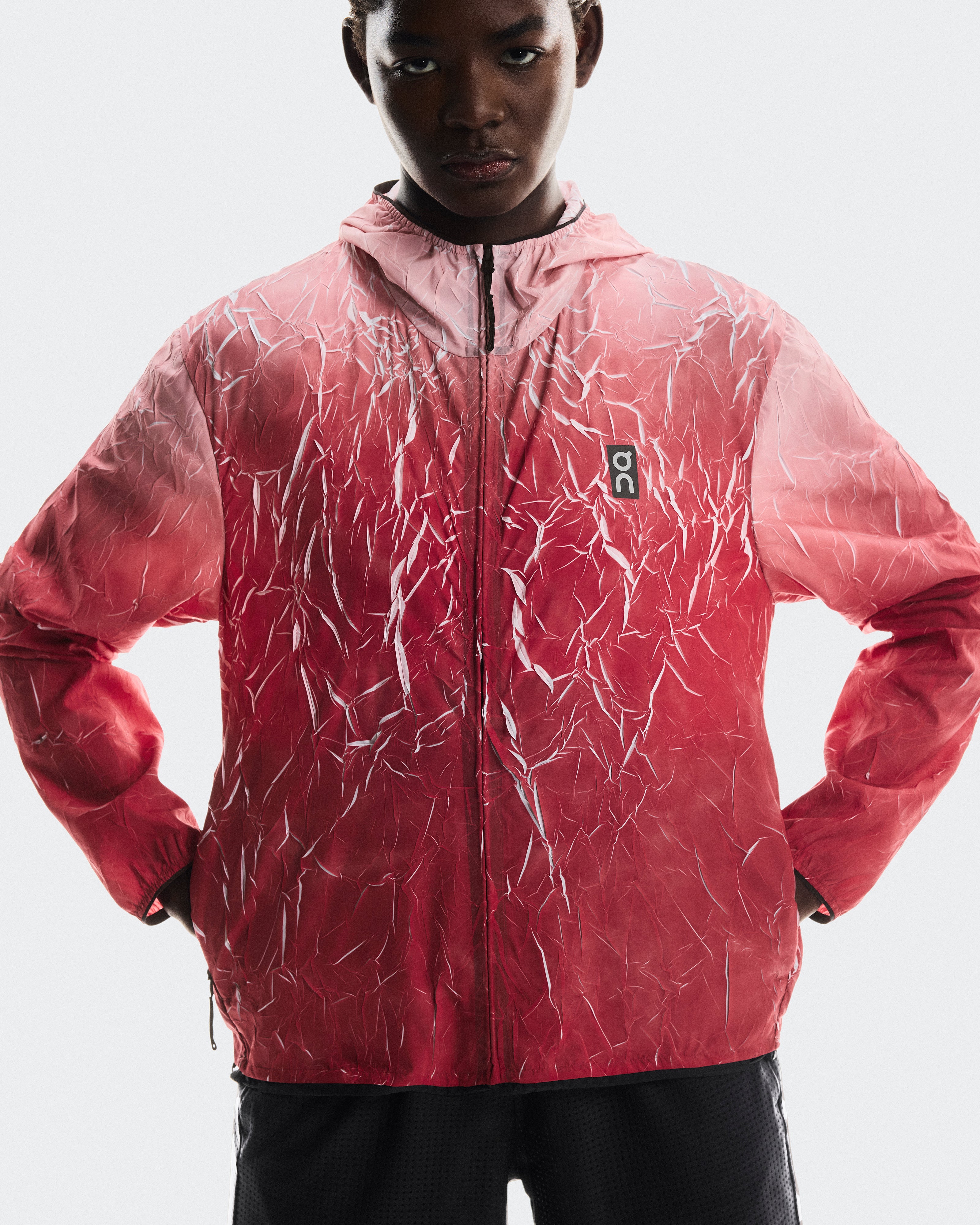 On Pace Run Jacket Red (Women'S)