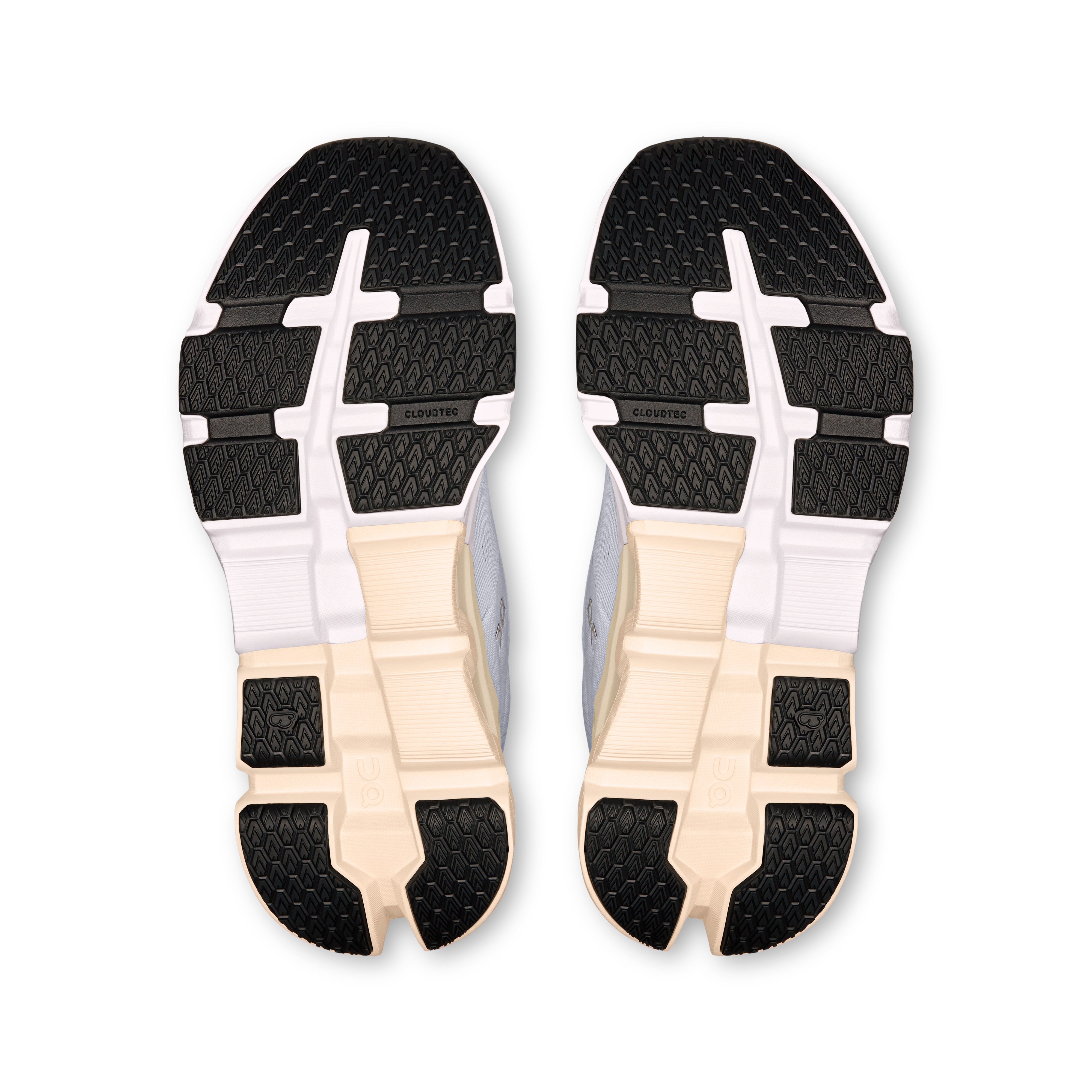 on running cloudflyer 5 arctic cream (women's)