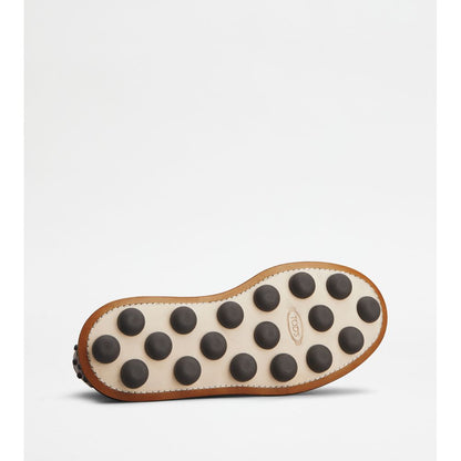 Tods Loafers In Leather Brown Mens