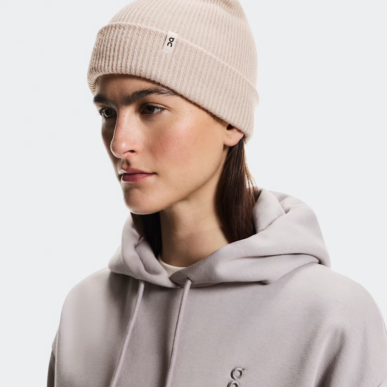 On Merino Beanie Oat