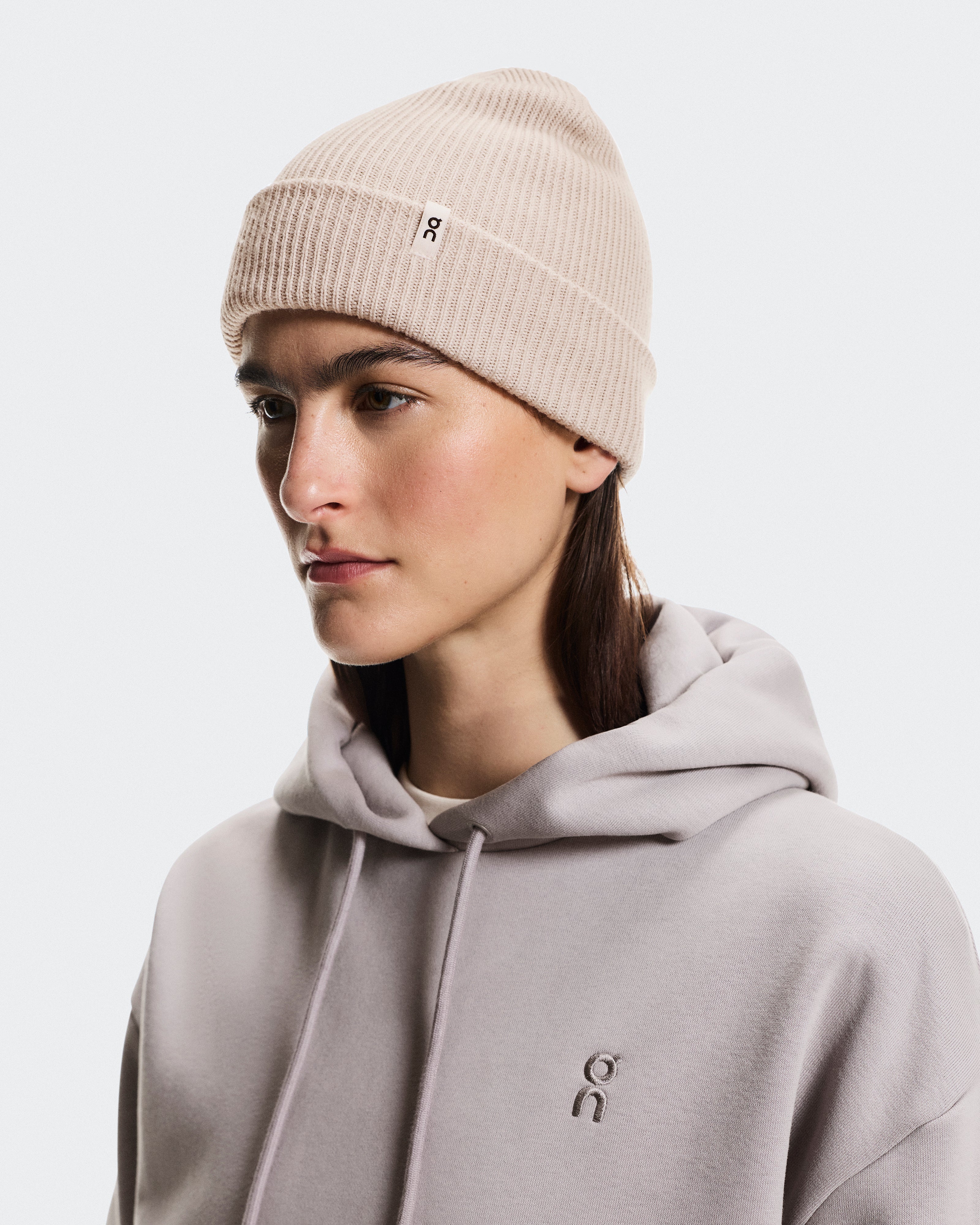 On Merino Beanie Oat