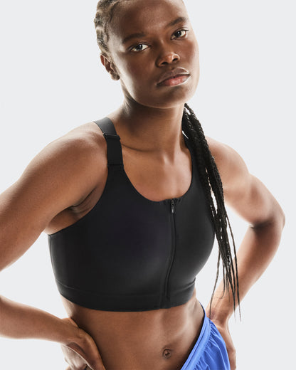 On Endurance Bra Zip Black (Women's)