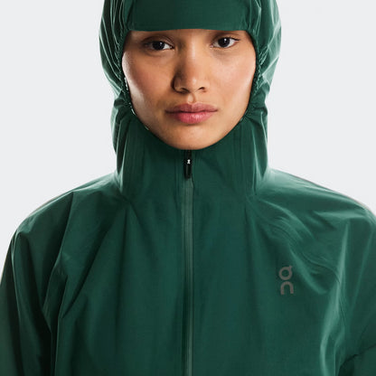 On Performance Jacket Waterproof Spirulina (Women'S)
