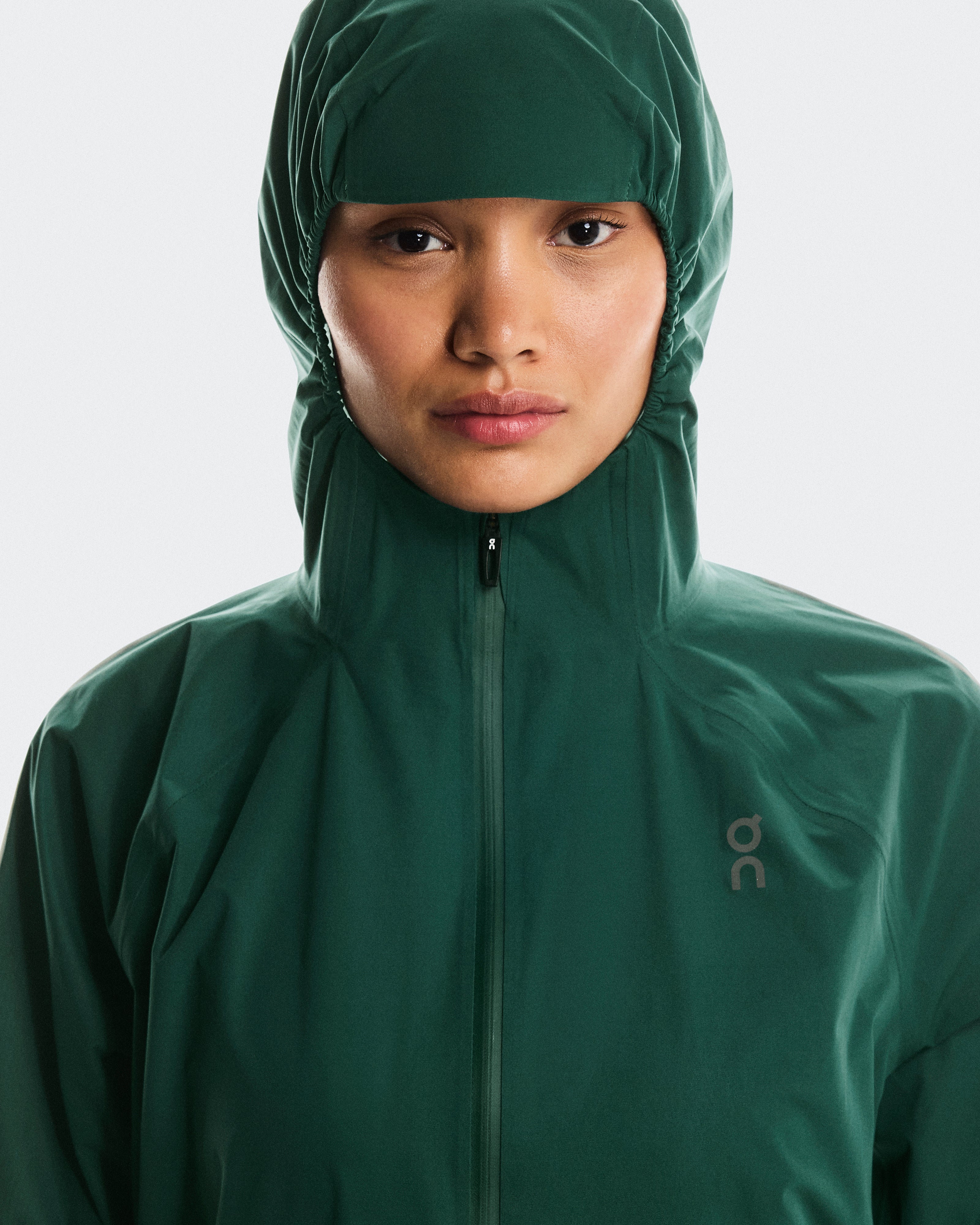 On Performance Jacket Waterproof Spirulina (Women'S)