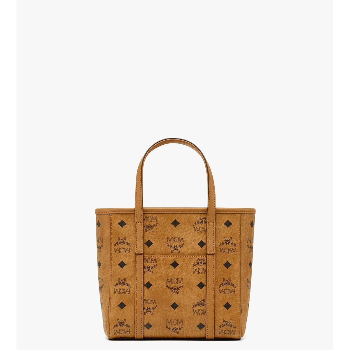 MCM Mini Toni Top-zip Shopper In Visetos