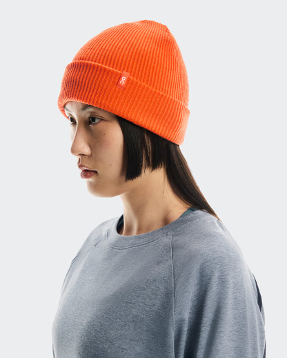 On Merino Beanie Flame