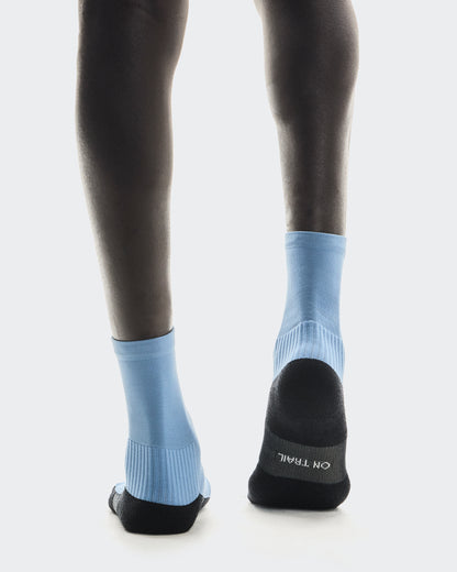 On Trail Sock High 2P Glacier | Dust