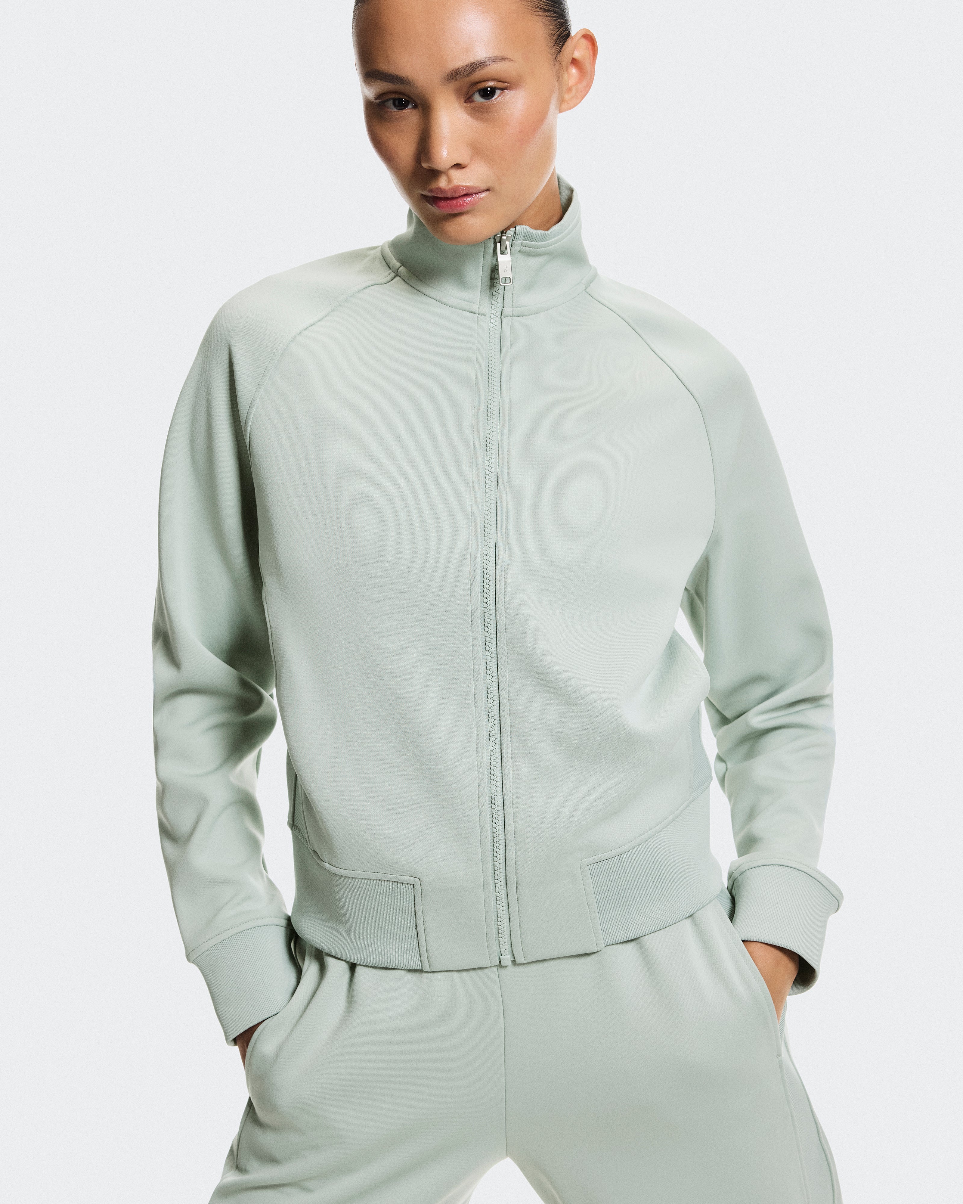 On Courtside Full-Zip Mineral (Women'S)