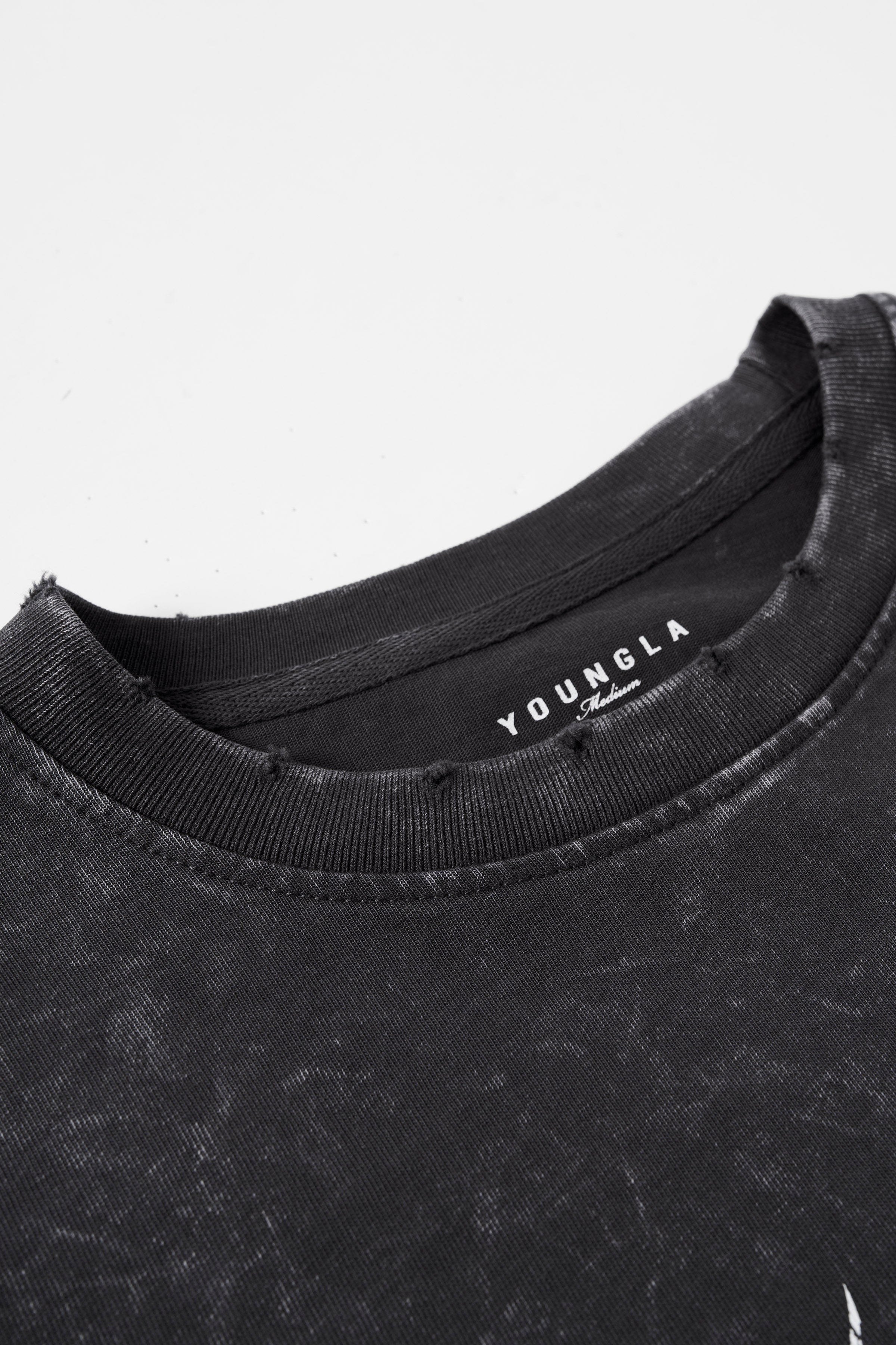 YoungLA 8006 - Shadow Twofer Longsleeves Charcoal Wash