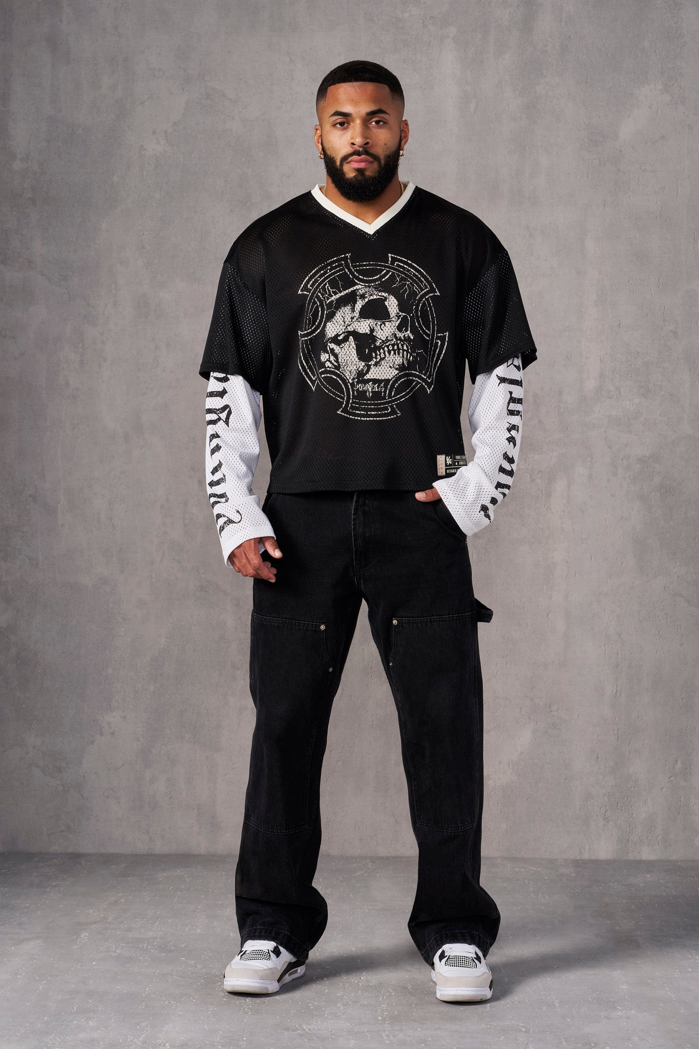 YoungLA 8035 - Sinister Longsleeve Jersey Black