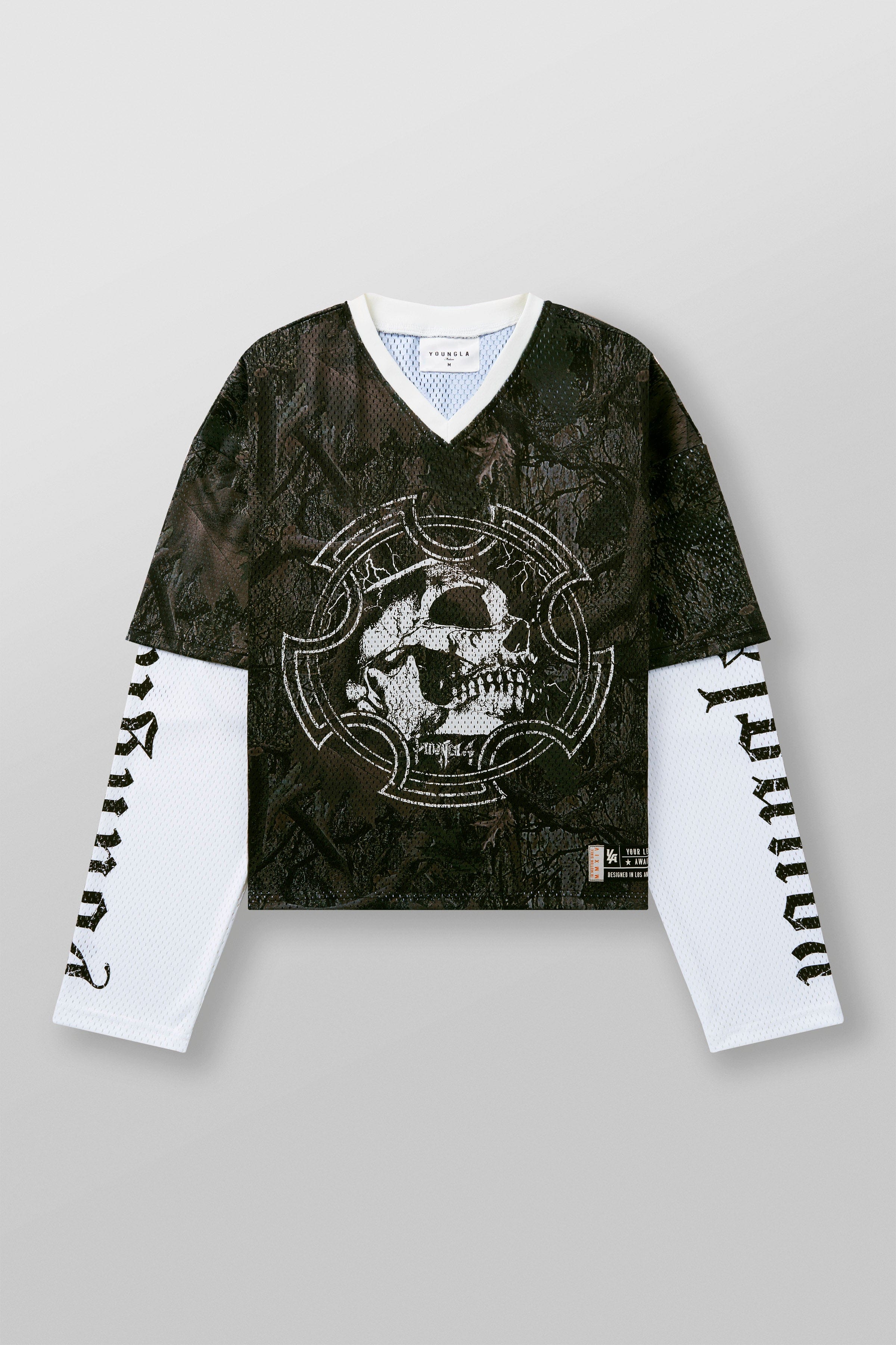 YoungLA 8035 - Sinister Longsleeve Jersey Dark Tree Camo