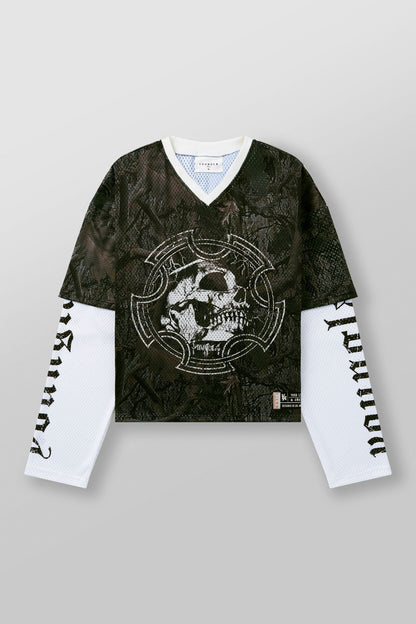 YoungLA 8035 - Sinister Longsleeve Jersey Dark Tree Camo