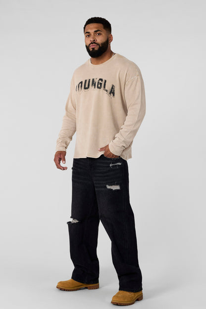 YoungLA 8054 - Thin Thermal Longsleeves Tan Wash