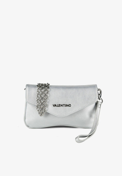 Valentino Bags Ariel Mir Clutch Tasche 21 Cm - Clutch - Silver-Coloured