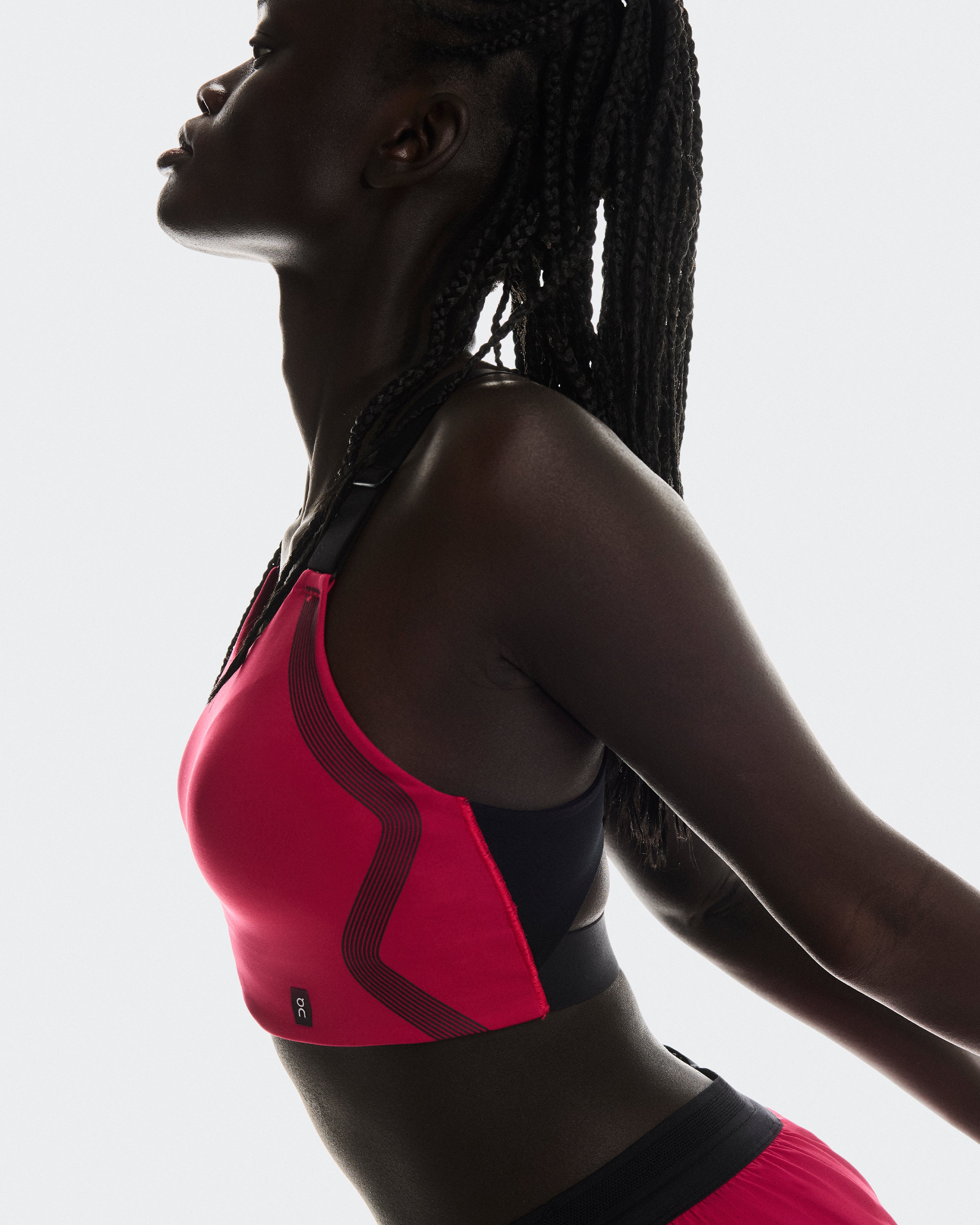 On Performance Flex Bra Grenadine | Black (Women'S)