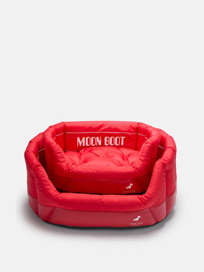Moon Boot RED Padded DOG BED