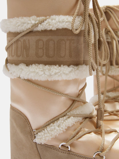 Moon Boot ICON Pearly PLUS PALE Peach & Beige Boots