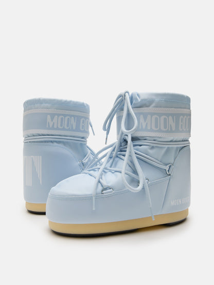 Moon Boot ICON LOW SKY-BLUE Nylon Boots