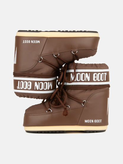 Moon Boot ICON LOW Brown Nylon Boots