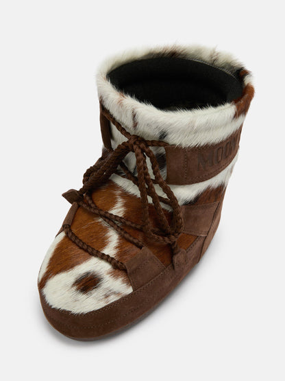 Moon Boot ICON LOW Archive 1985 COW HIDE Boots