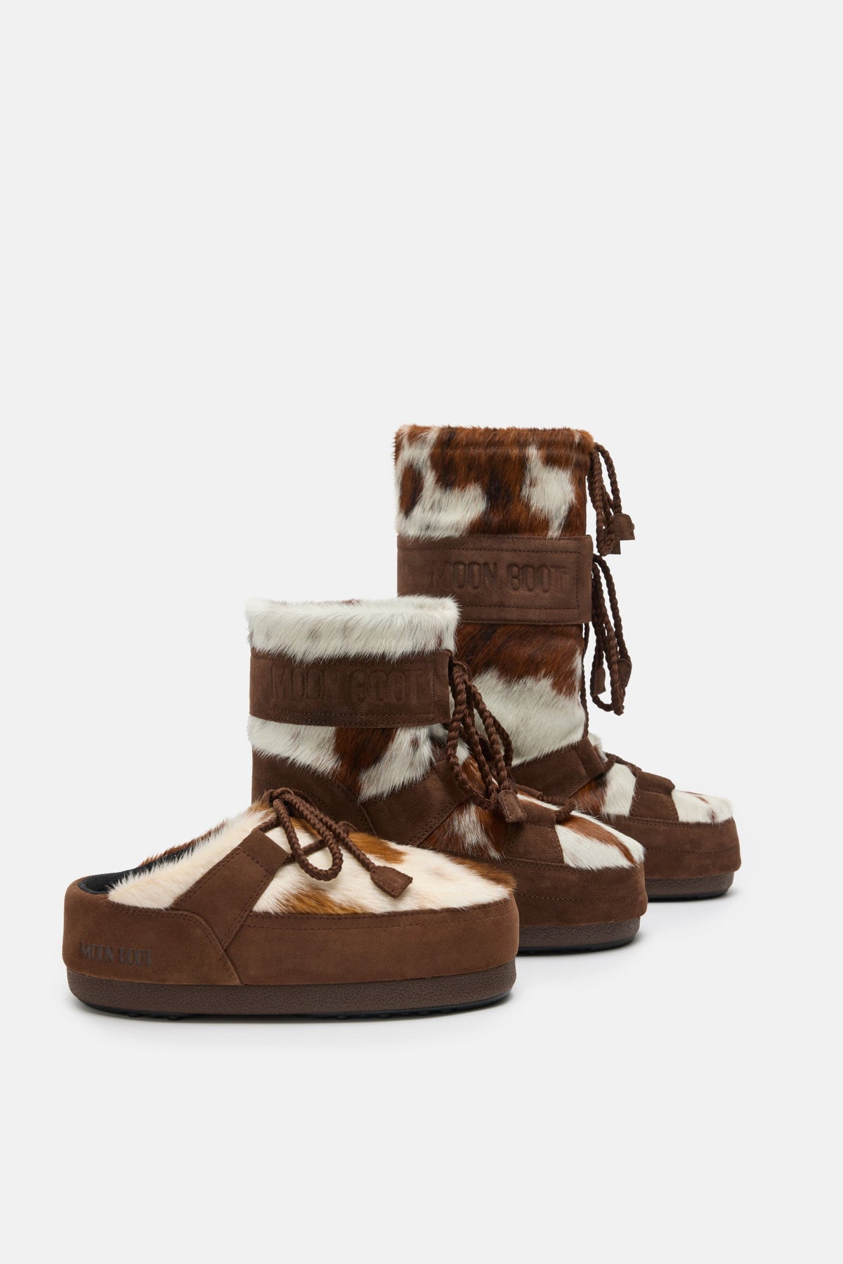 Moon Boot ICON LOW Archive 1985 COW HIDE Boots