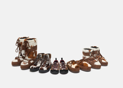 Moon Boot ICON LOW Archive 1985 COW HIDE Boots