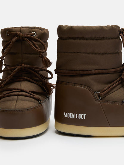 Moon Boot EVX Light LOW Brown Nylon Boots