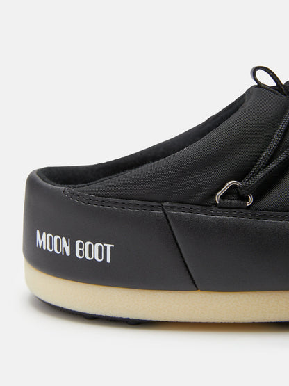 Moon Boot EVX Black Nylon Mules