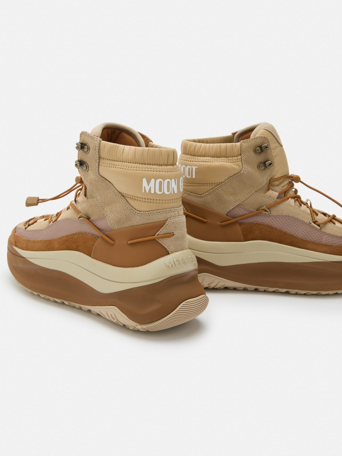 Moon Boot Moon247 Xlace MID Brown Sneakers