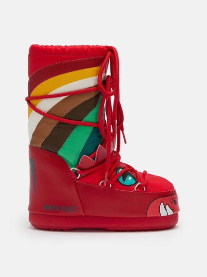 Moon Boot ICON DINO RED Boots