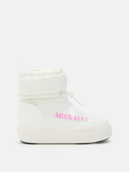 Moon Boot Junior PARK TUBE MID Glitter White Boots