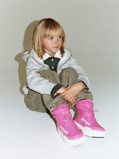 Moon Boot Junior PARK TUBE MID Glitter PINK Boots
