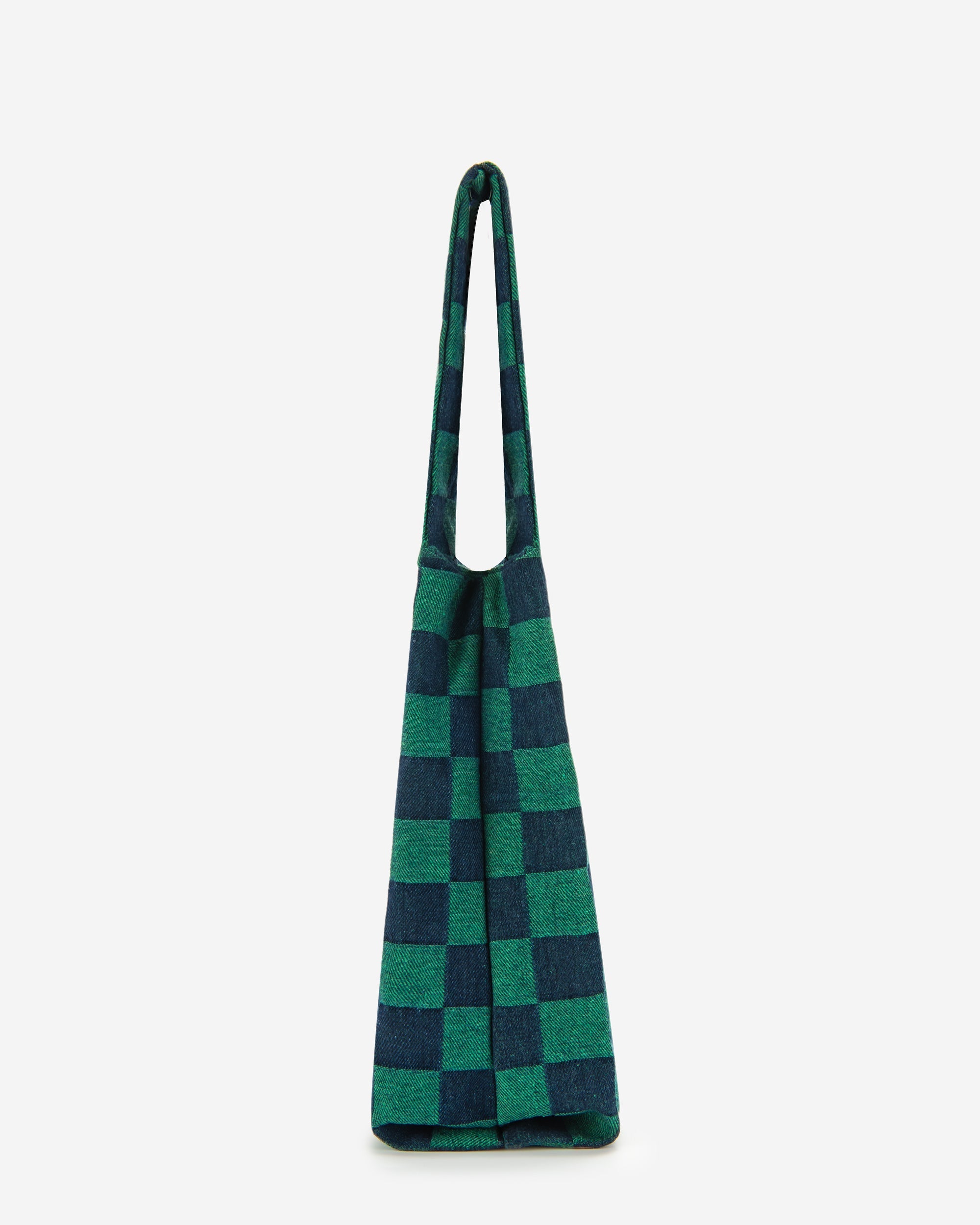 Jw Pei Molly Checkerboard Market Bag Jungle Green