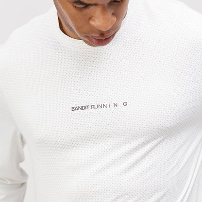 Bandit Nanomesh Performance Long Sleeve Unisex White