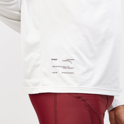 Bandit Nanomesh Performance Long Sleeve Unisex White