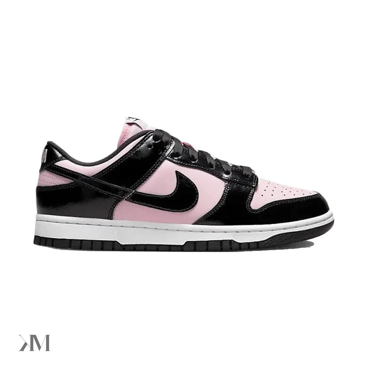 Nike Dunk Low Pink Foam Black, side profile