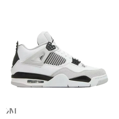 Men's Air Jordan 4 Retro 'Military Black', side profile