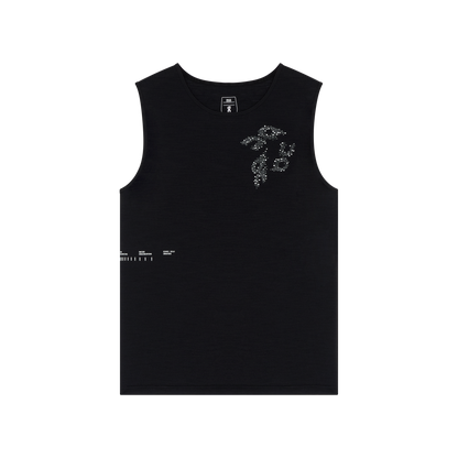On On Run Tank Black