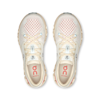 On Cloud X 4 Ivory Salmon (Women'S)