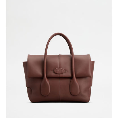 Tods Di Bag Reverse In Leather Small Brown