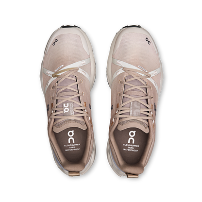 on running cloudsurfer trail waterproof desert wolf