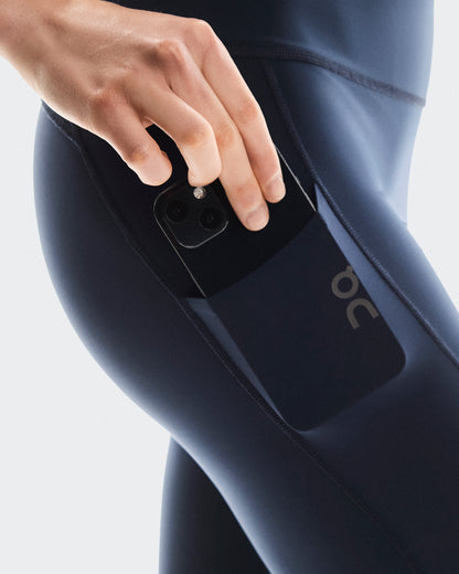 On Performance Tights 7/8 Navy (Women'S)