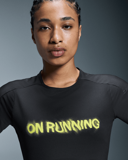 on performance-t lumos Black (Women's)